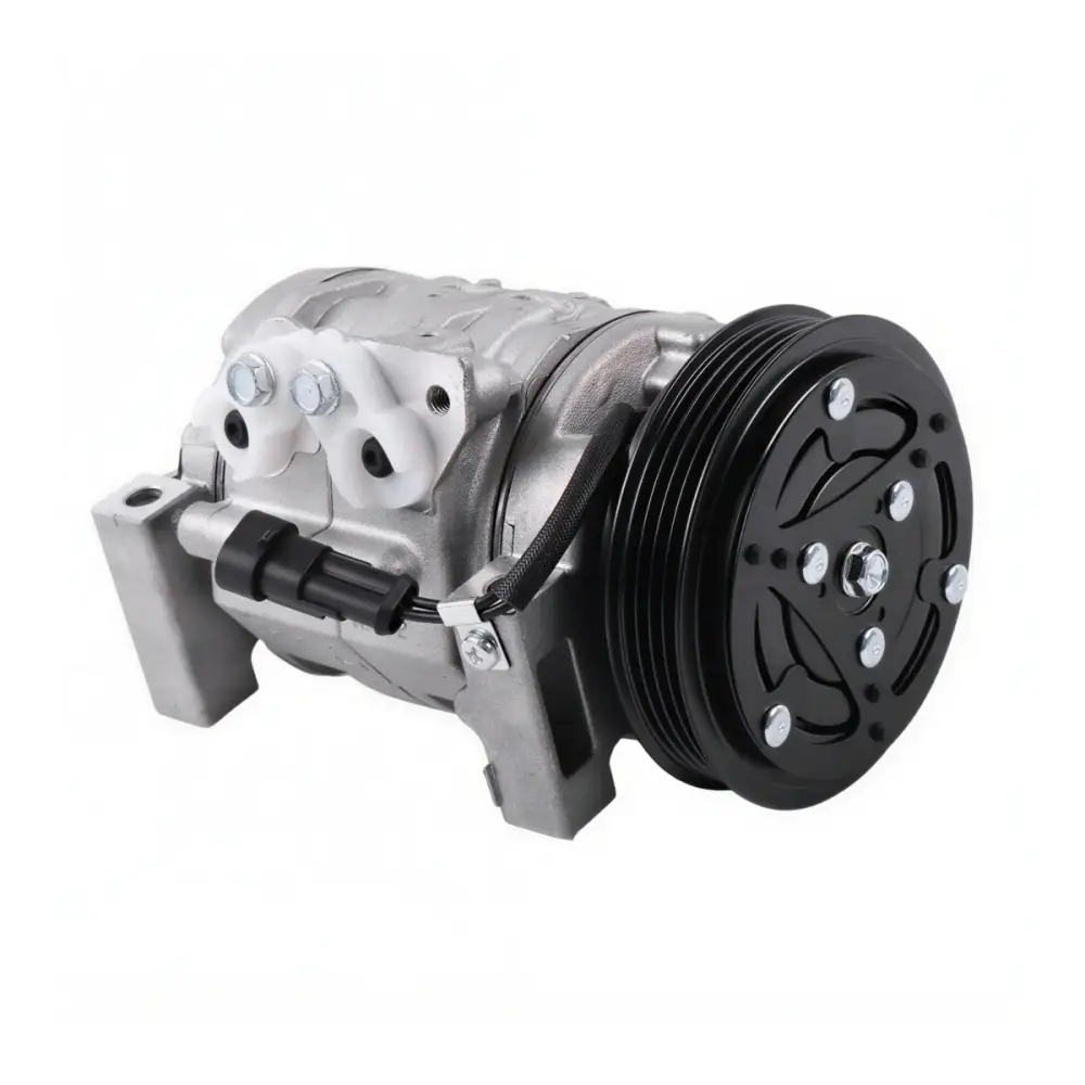 A/C Compressor 4PK 12V 008012969U91 for Mahindra Tractor 6065 6075 7095 8090 8100 — фото 1