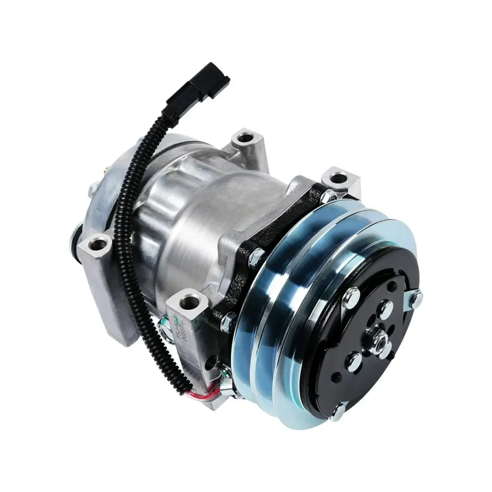 A/C Compressor 415-2557 for CAT Engine C2.6 C3.3B Excavator 307 307E 307E2 308E 308E2 — фото 1