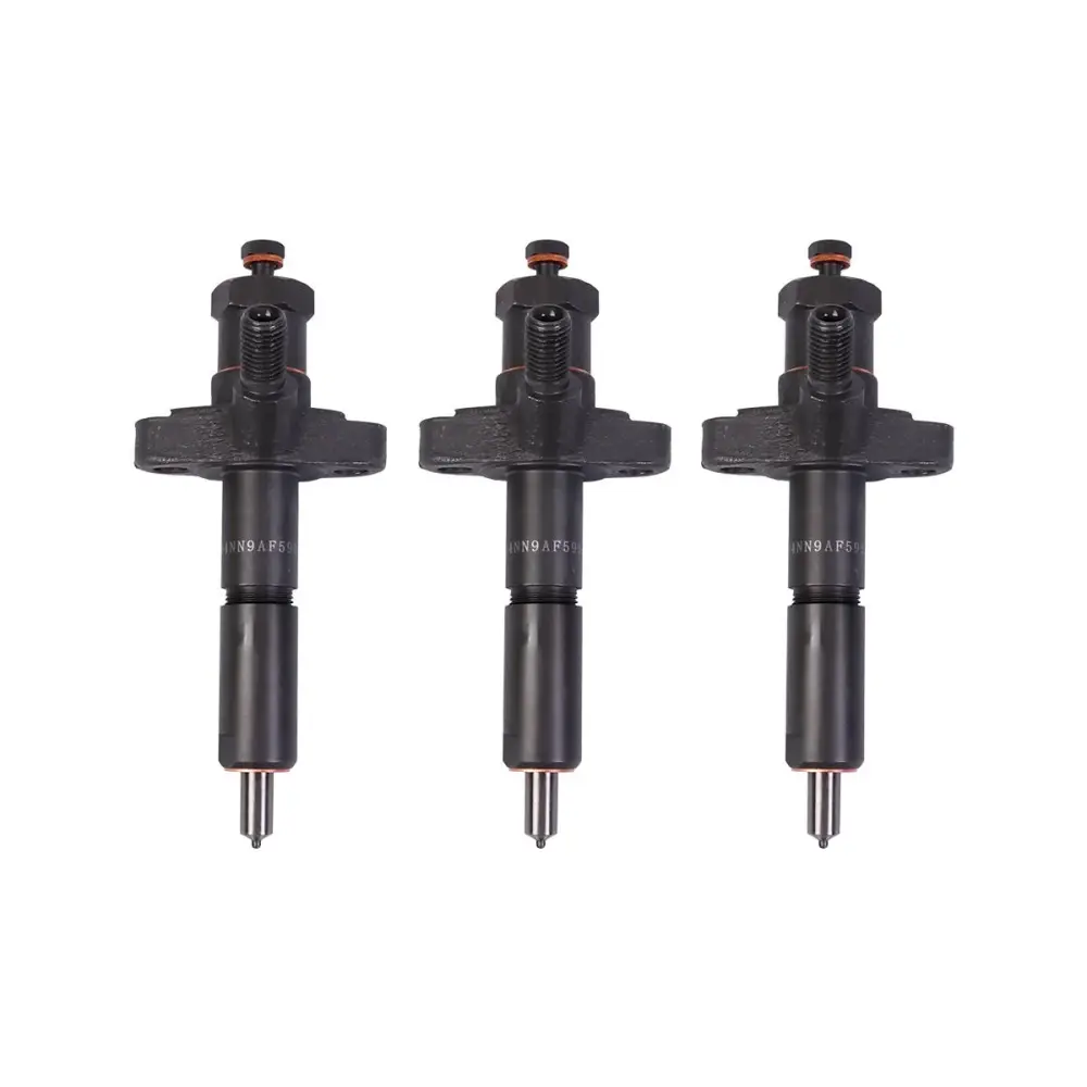 3PCS Fuel Injector D4NN9AF593A for New Holland Ford Tractor 231 2600 3600 — фото 1