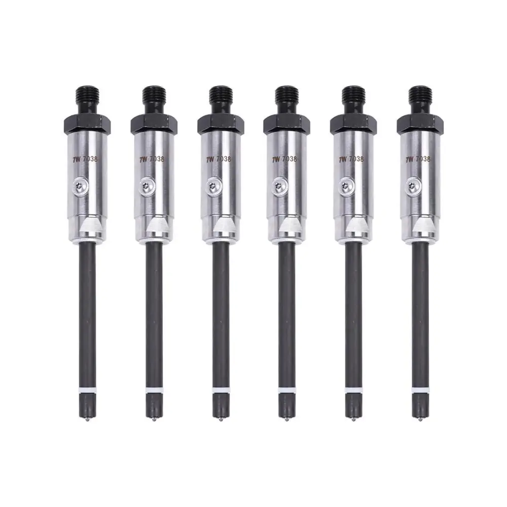 6PCS Fuel Injector 7W-7038 for Caterpillar CAT 3306 Engine — фото 1